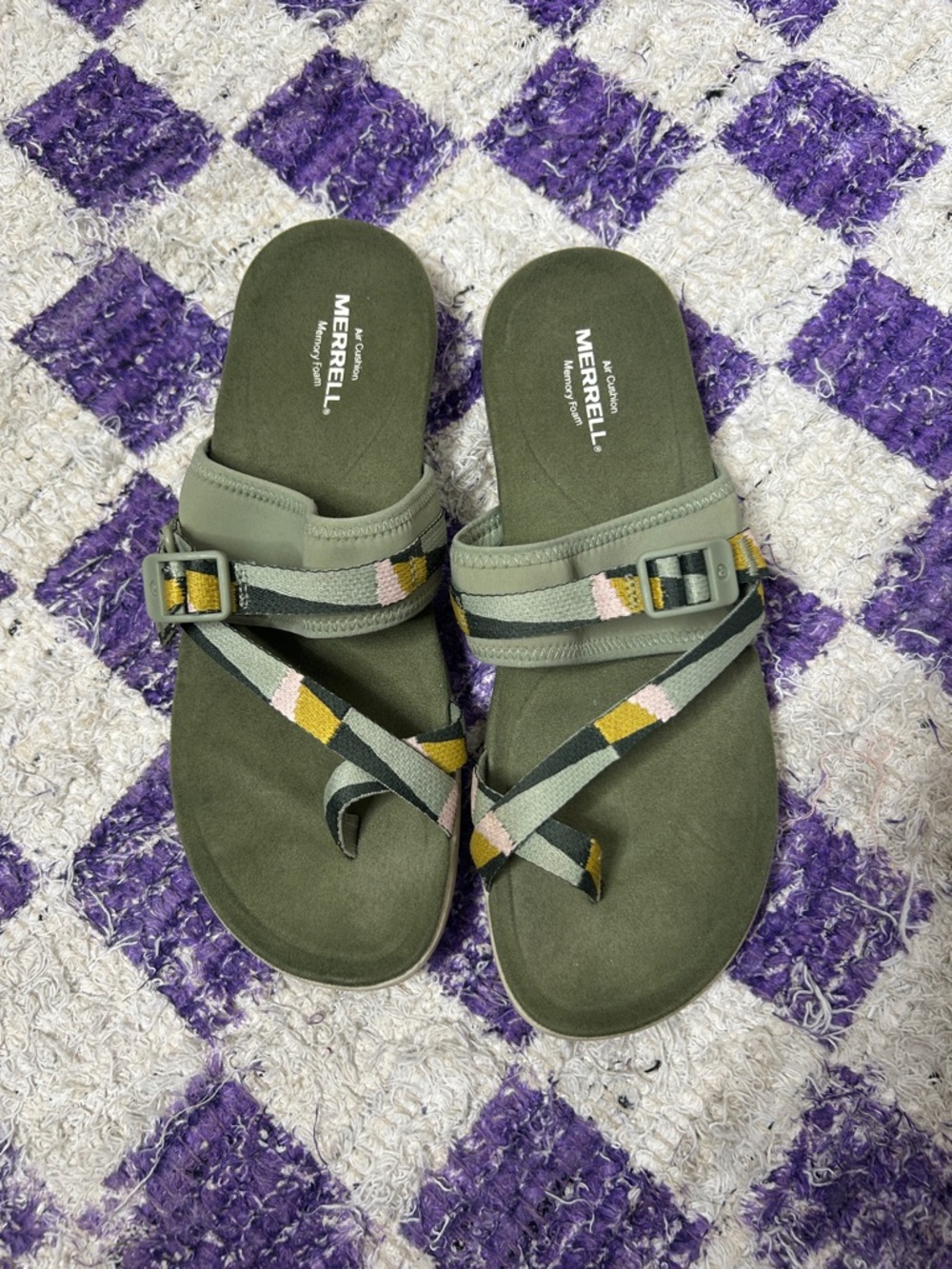 Merrell District 3 Wrap Web Slide Sandals